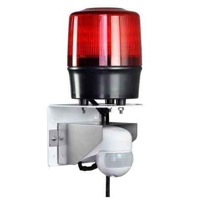 日恵製作所　VL12R-100BPR/UJ　赤　ニコトーチ・120　AC100V　人感センサー付