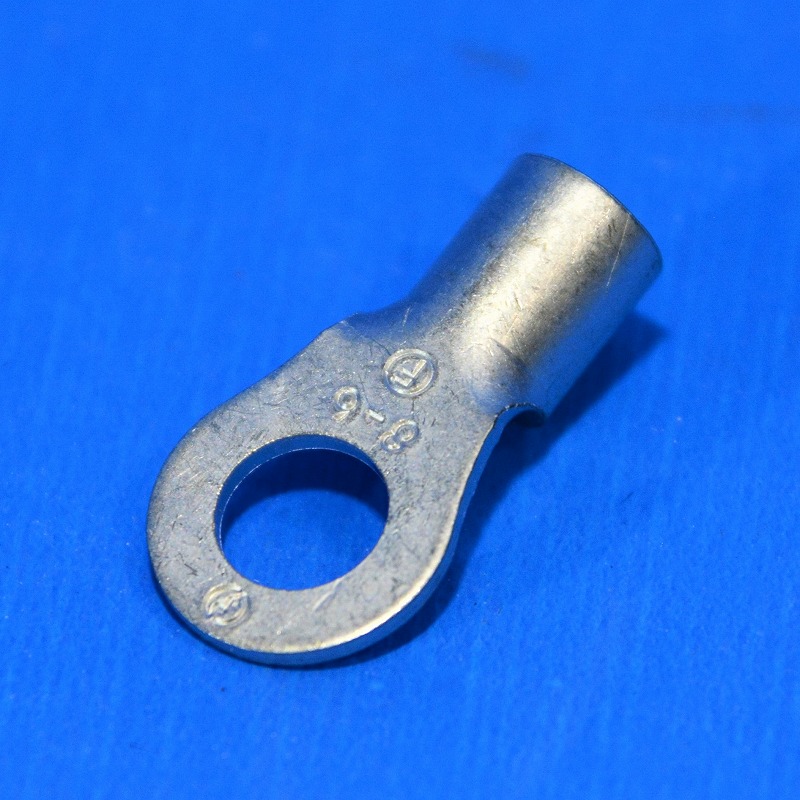 冨士端子　R8-6（8-6）　バラ売り　銅線用裸圧着端子(R形)丸形　