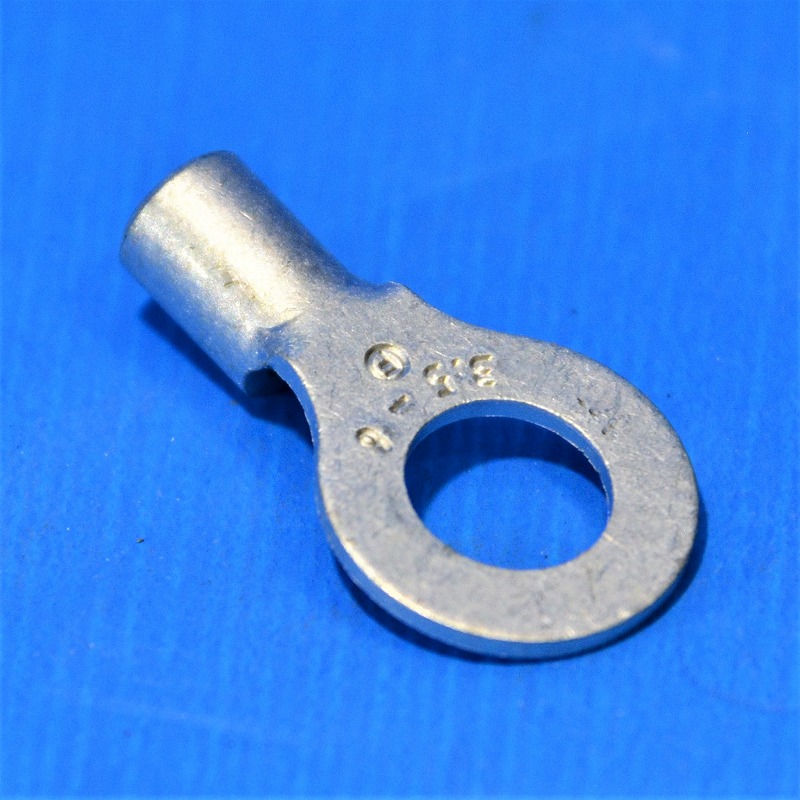 冨士端子　R3.5-6（3.5-6）100個/箱　銅線用裸圧着端子(R形)丸形　