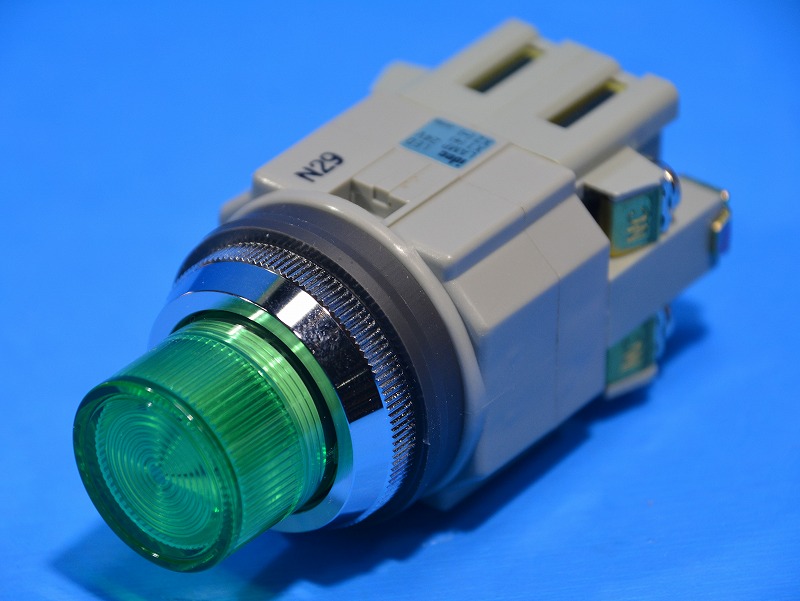 IDEC (アイデック/和泉電気)　ALN22211DNG　緑　φ30　TWTシリーズ突形照光押ボタンスイッチ