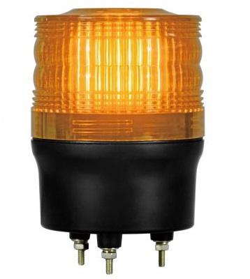 日恵製作所　VL09R-D24XY　黄　ニコトーチ・90　DC12～24V