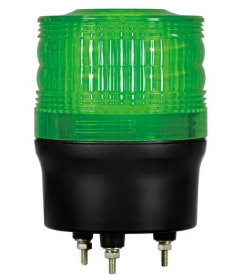 日恵製作所　VL09R-D24XG　緑　ニコトーチ・90　DC12～24V